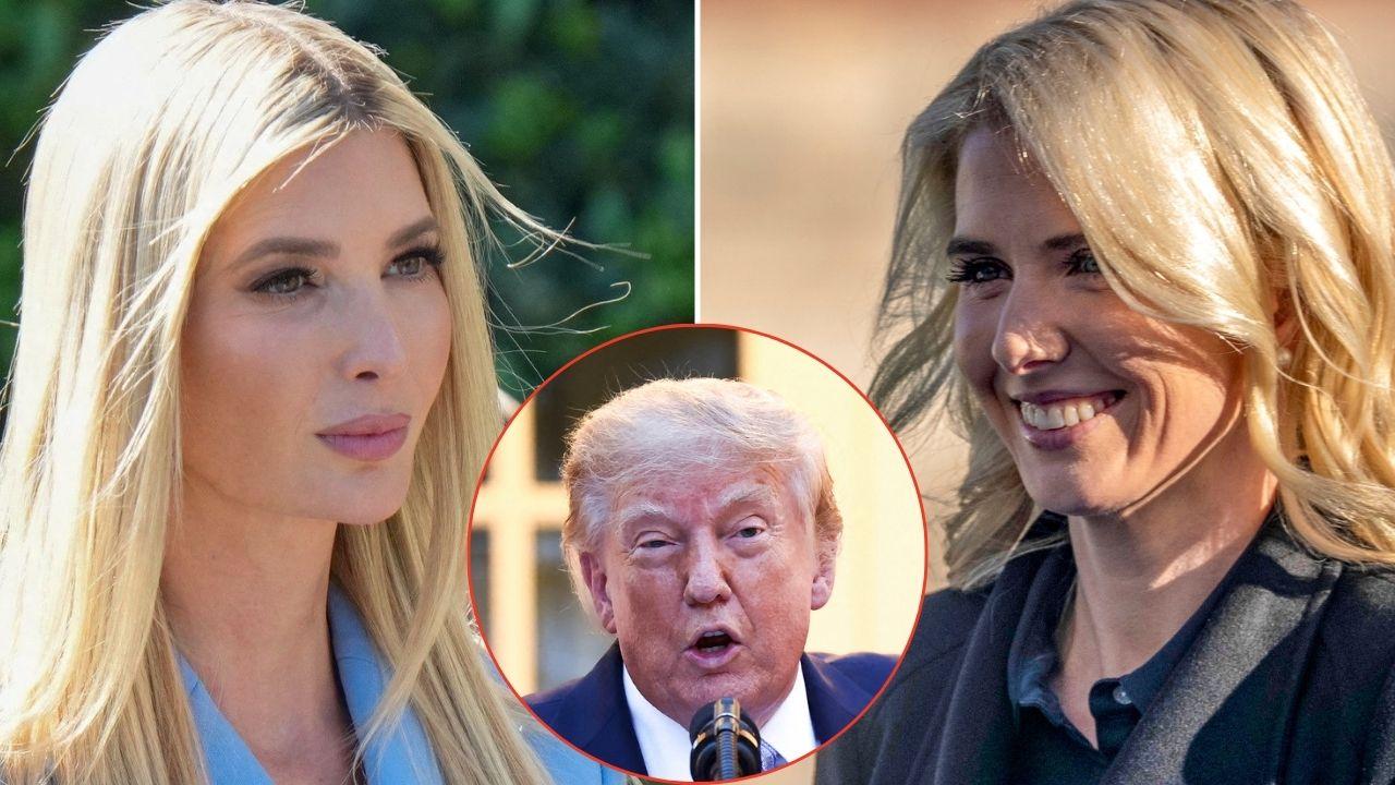 picture of Ivanka Trump, Donald Trump and Natalie Harp