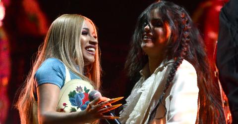 Selena Gomez Returns To Stage With Cardi B