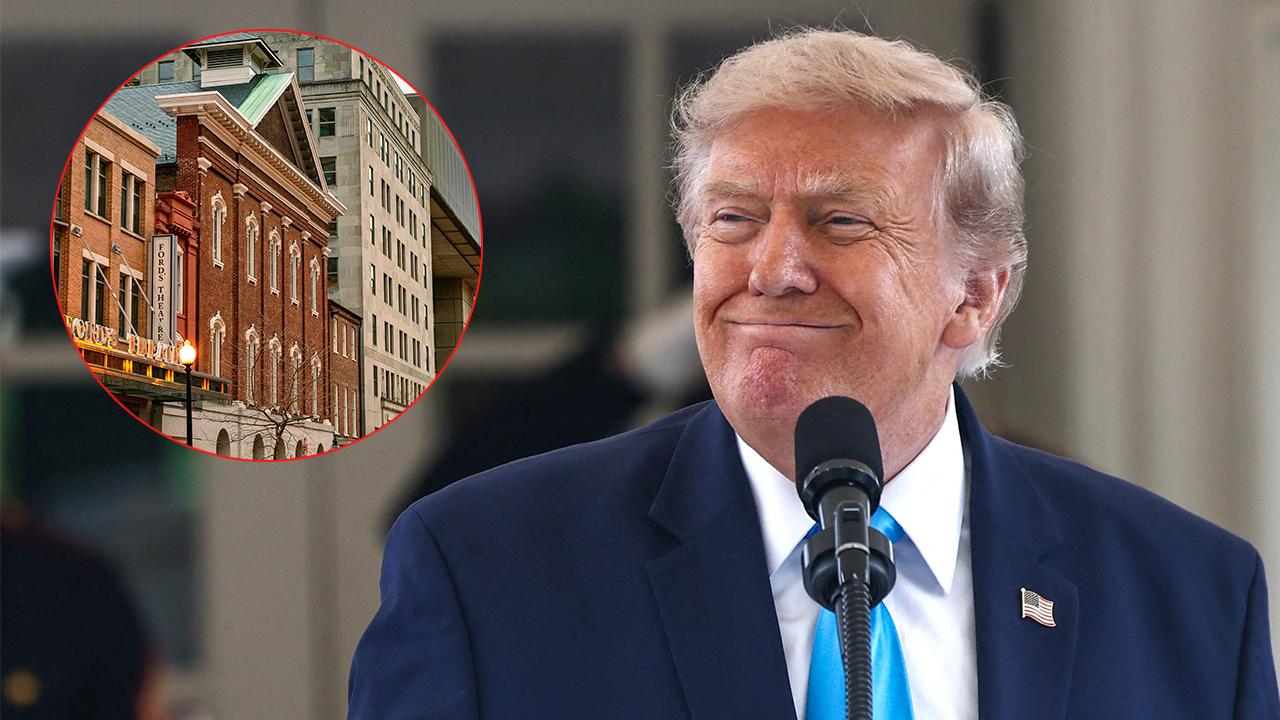Photo of Ford Theatre, Donald Trump