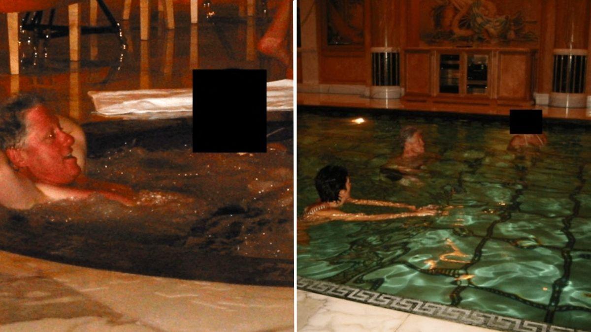 Photo Bill Clinton in Epstein Files