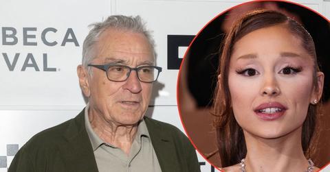 Robert De Niro reportedly steps up for Ariana Grande as the singer and actress faces a career slowdown.
