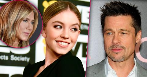 brad pitt dating sydney sweeney new girlfriend jennifer aniston diss