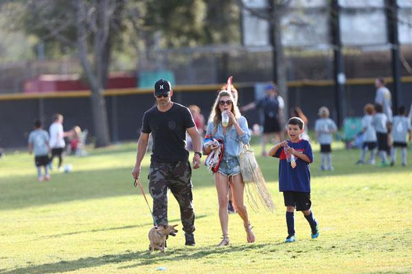 LeAnn Rimes & Eddie Cibrian At Stepson's Soccer Game