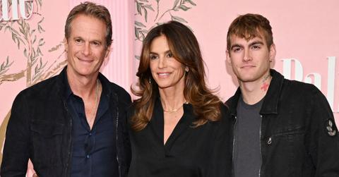 picture of Rande Gerber, Cindy Crawford and Presley Gerber