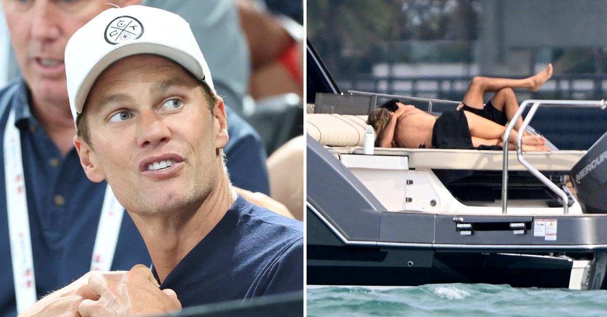 Photo of Tom Brady and Gisele Bündchen and Boyfriend Joaquim Valente