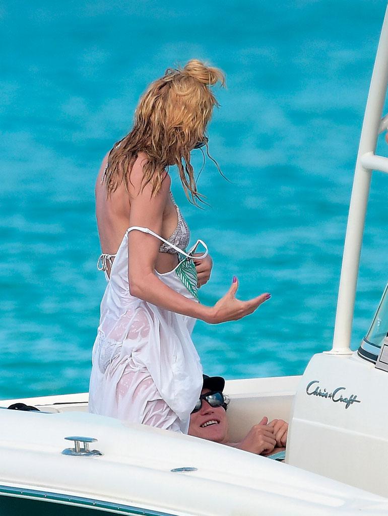 Heidi Klum Bikini Butt Boyfriend Vito Schnabel