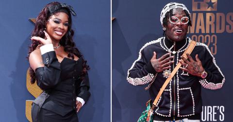 city girls rapper jt throws phone lil uzi vert bet awards pp