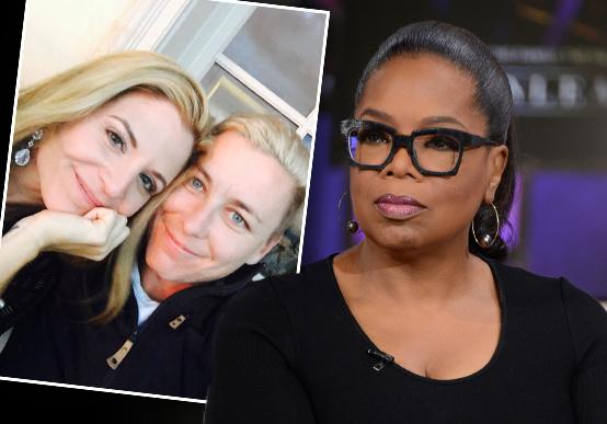 oprah winfrey friend leaves husband lesbian romance abby wambach