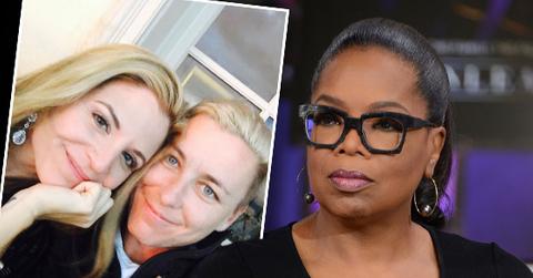 oprah winfrey friend leaves husband lesbian romance abby wambach