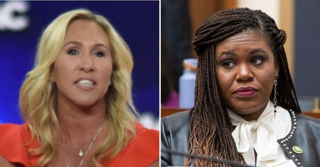 MTG Accuses Cori Bush of Voting to Fund ‘White Nazi Army of Ukraine’