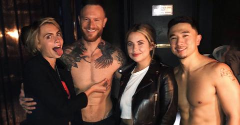 //Cara Delevingne and ashley benson share magic mike date in vegas pp