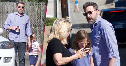 Ben Affleck Leaving Church After Rehab