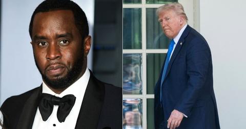 Photo of Diddy and Trump