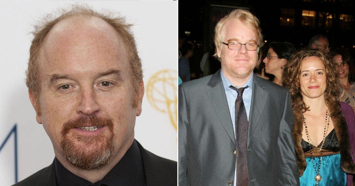 picture of Louis C.K., Philip Seymour Hoffman and Mimi O’Donnell