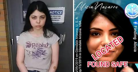 alicia navarro moves to reservation after fleeing with man she secretly lived with pp