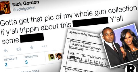 Bobbi Kristina Brown Nick Gordon Threats