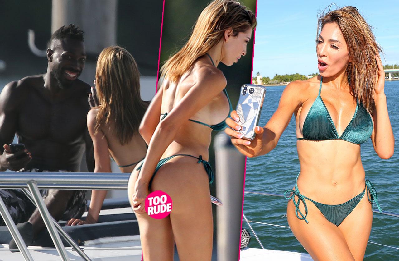 Farrah Abraham Sizzles Bikini While Getting Cozy With Personal Trainer 'Teen  Mom OG