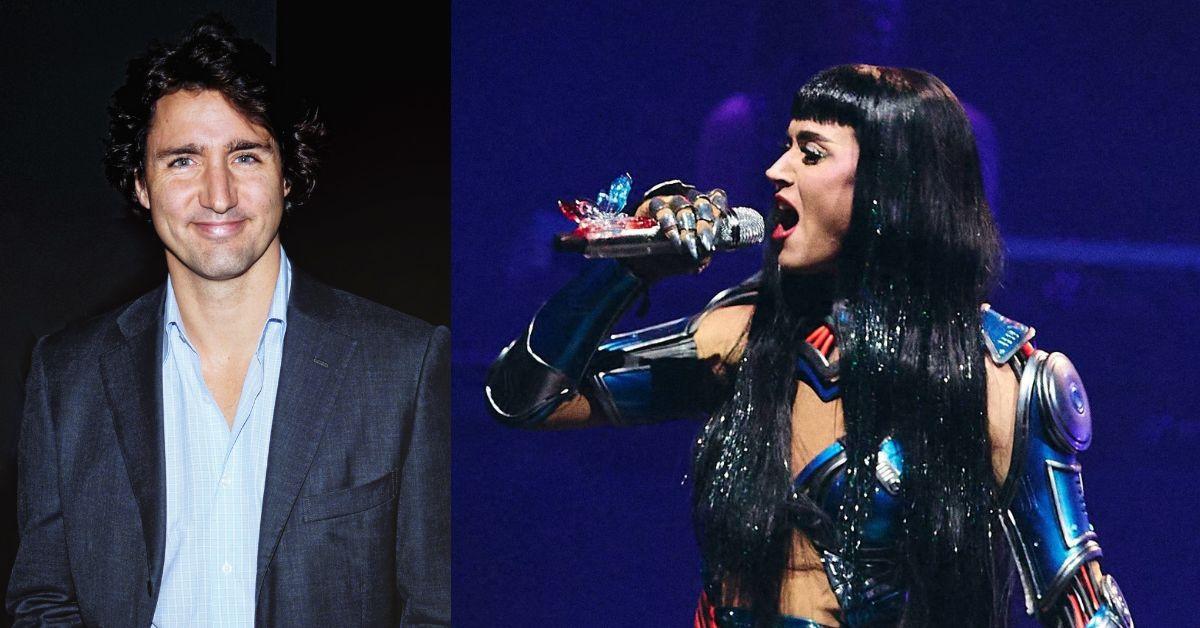 At Montreal's Bell Centre, Trudeau was seen singing and dancing at Perry's concert.