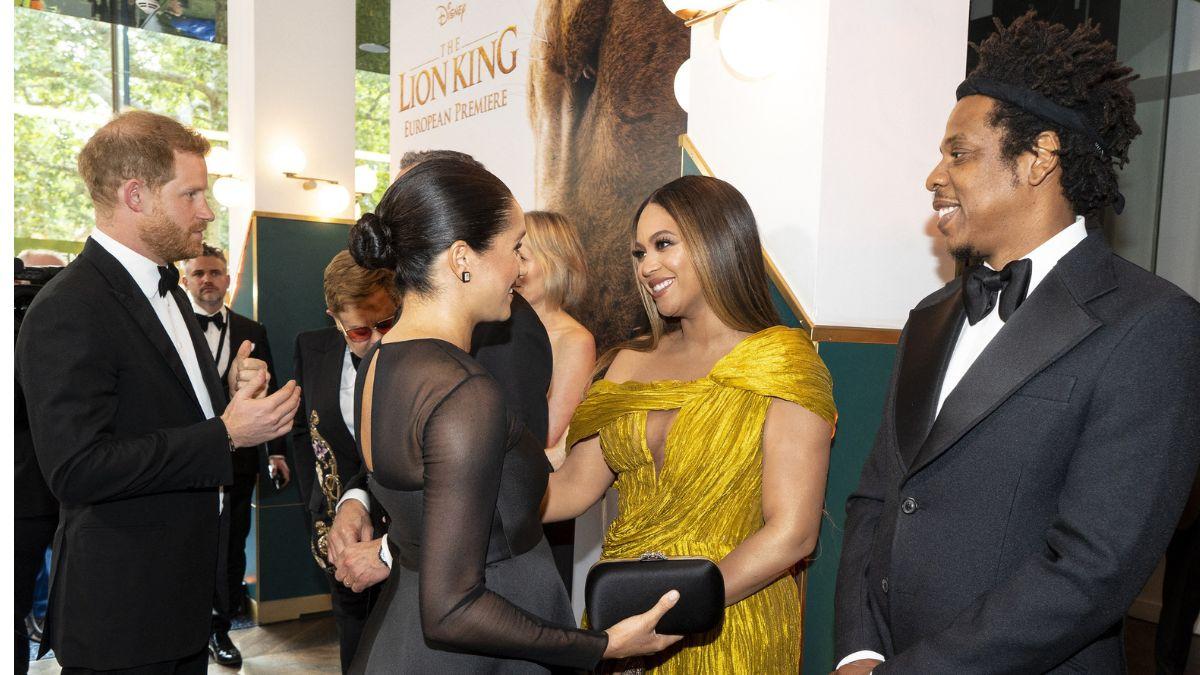 Photo of Meghan Markle and Beyonce