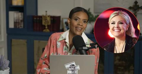 Composite photo of Candace Owens and Erika Kirk