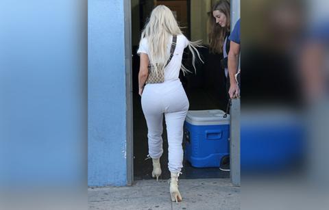 Kim Kardashian Meltdown Fat Flabby Butt