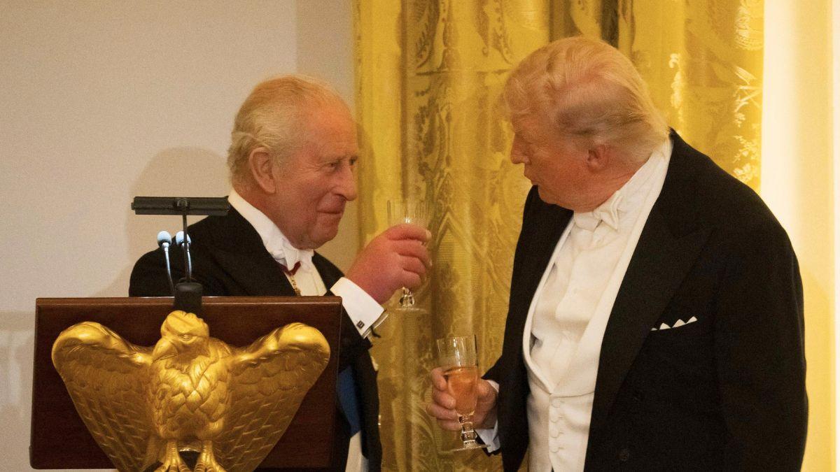 Photo of Donald Trump and King Charles