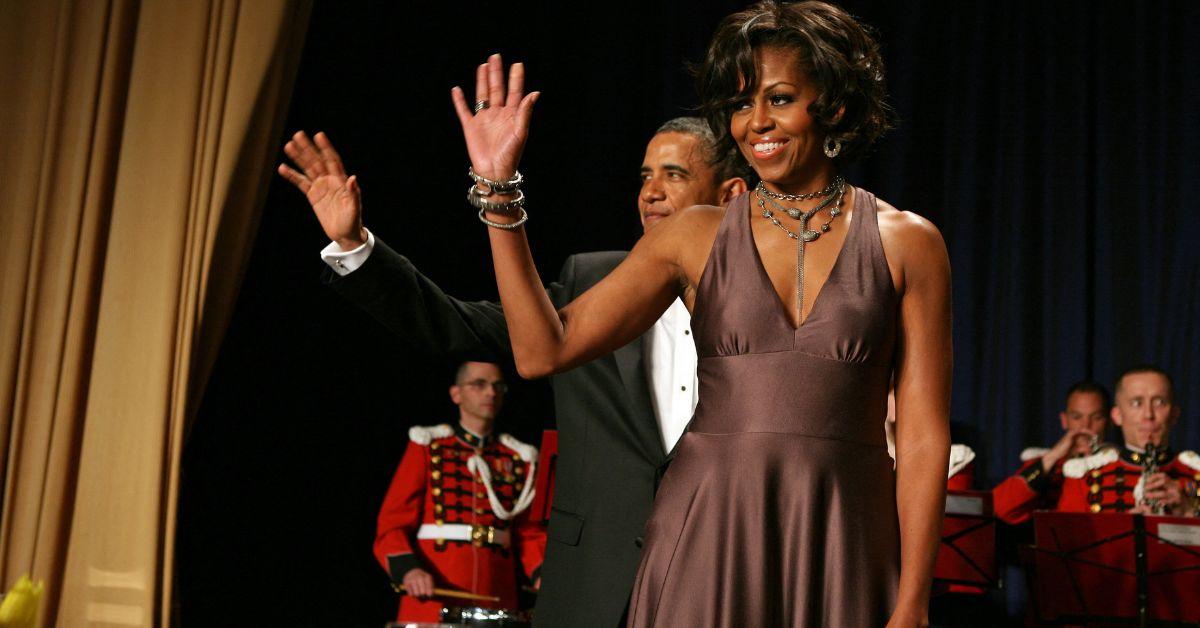 Photo of Michelle and Barack Obama