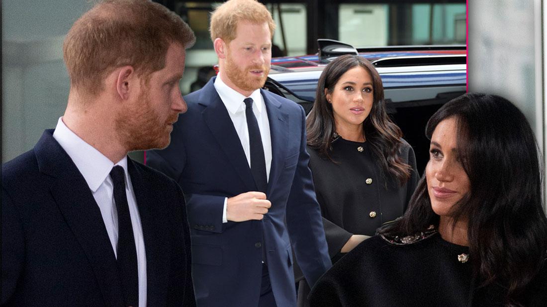Meghan & Harry Under ‘Massive Security’ Leading Up To Their First Child’s Birth