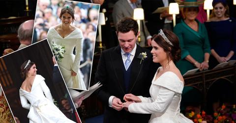 Princess Eugenie Royal Wedding Dress Guests Photos