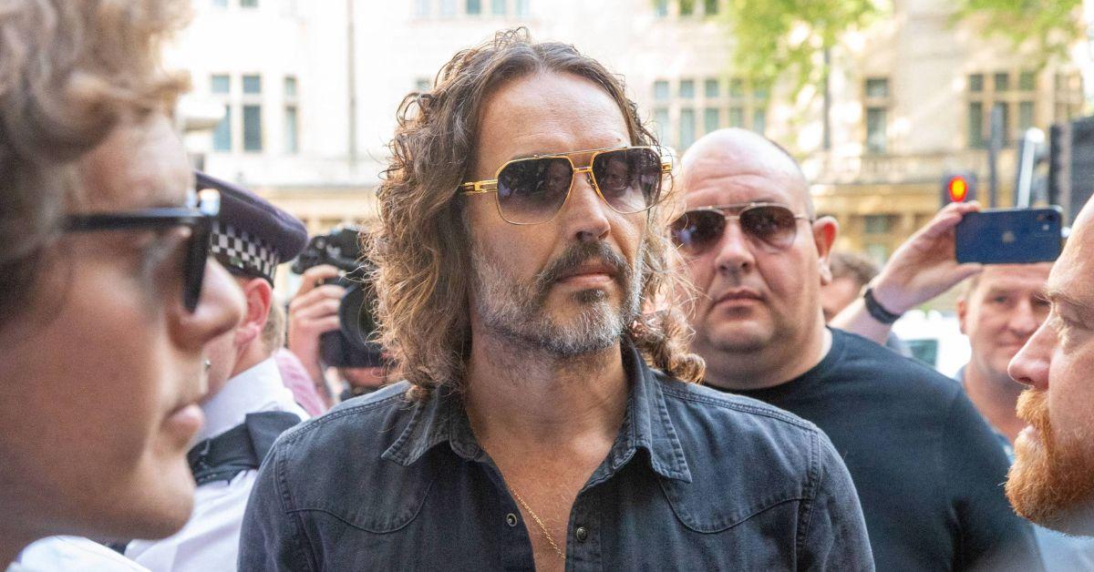 Photo of Russell Brand.