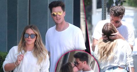 Hilary Duff PDA new man