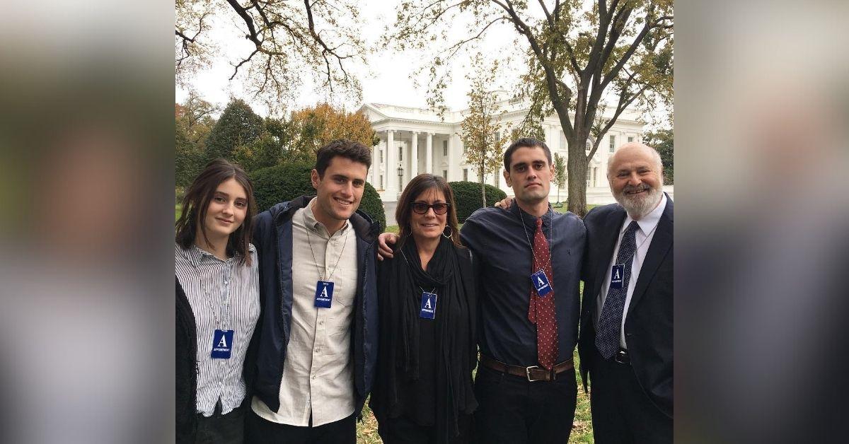Photo of Rob Reiner and family