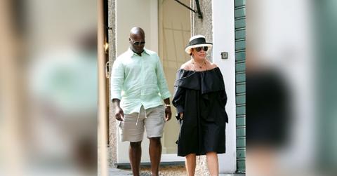 Kris Jenner And Corey Gamble Look Miserable In Portofino