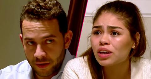 Jonathan Rivera On Left Wearing White Shirt And Fernanda Flores On Right Wearing Off White Sweater