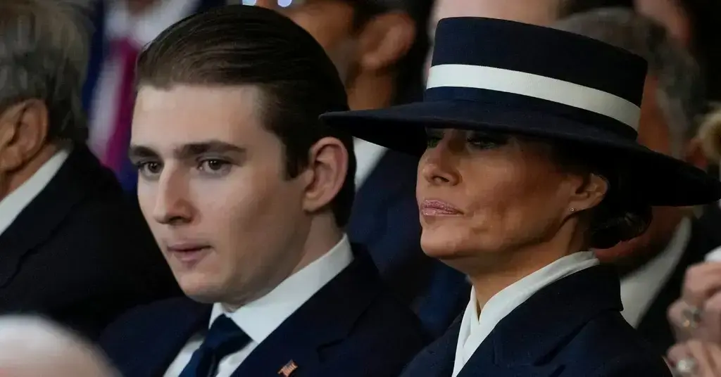 nepo baby baron trump extravagant lifestyle first girlfriend