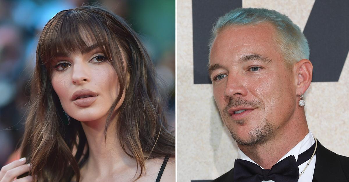 Newly Single Emily Ratajkowski Spotted Getting 'Cozy' With Diplo