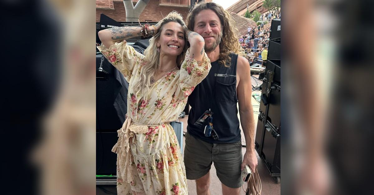 Photo of Paris Jackson and Justin Long