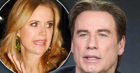 John Travolta Kissing Man Wife Kelly Preston