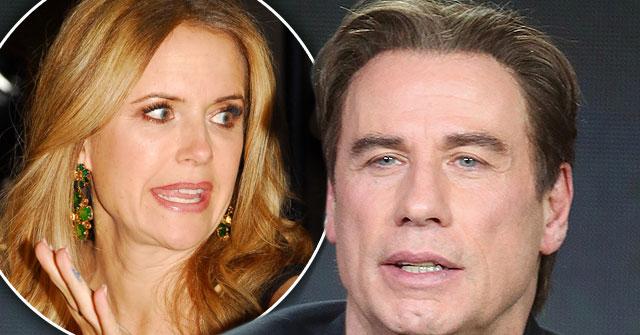 John Travolta Kissing Man Wife Kelly Preston