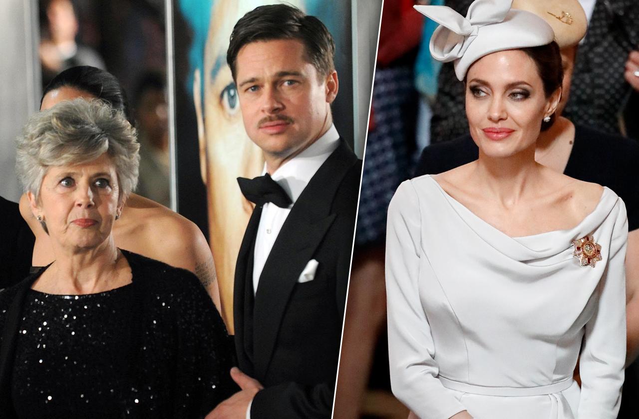 Brad Pitt S Mom Jane Refuses To Forgive Angelina Jolie For Divorce