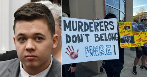 kyle rittenhouse flees university of memphis after protestors boo him off stage pp