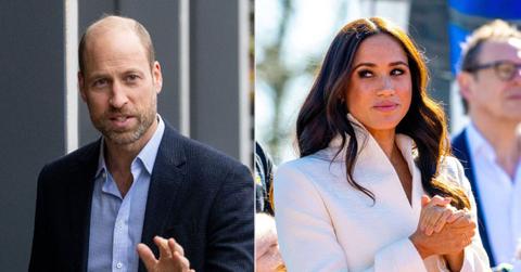 Photo of Prince William and Meghan Markle