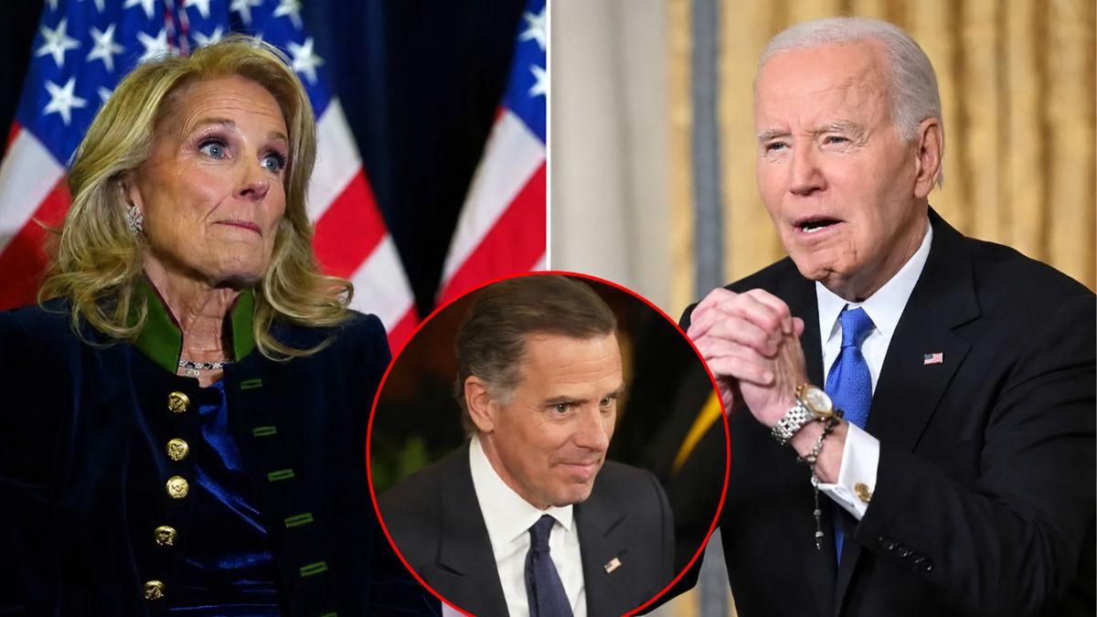 Prez Joe Biden, Jill Biden and Hunter Biden