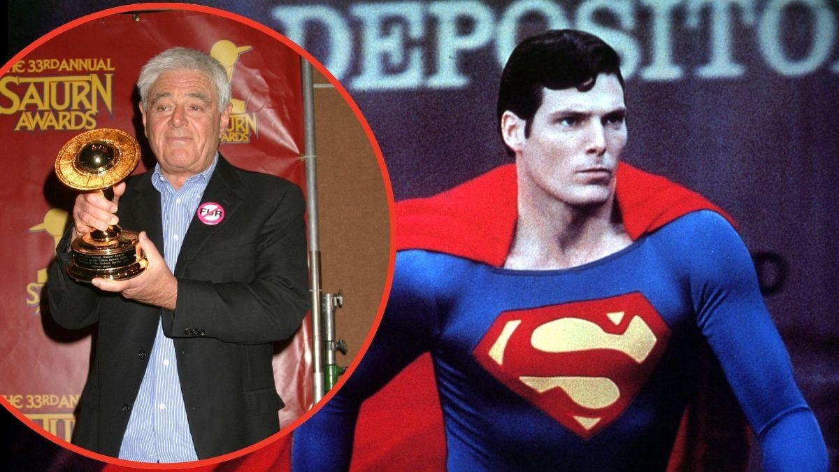 Photo of Richard Donner and Christopher Reeve