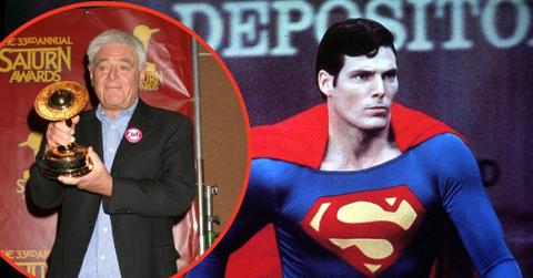 Photo of Richard Donner and Christopher Reeve