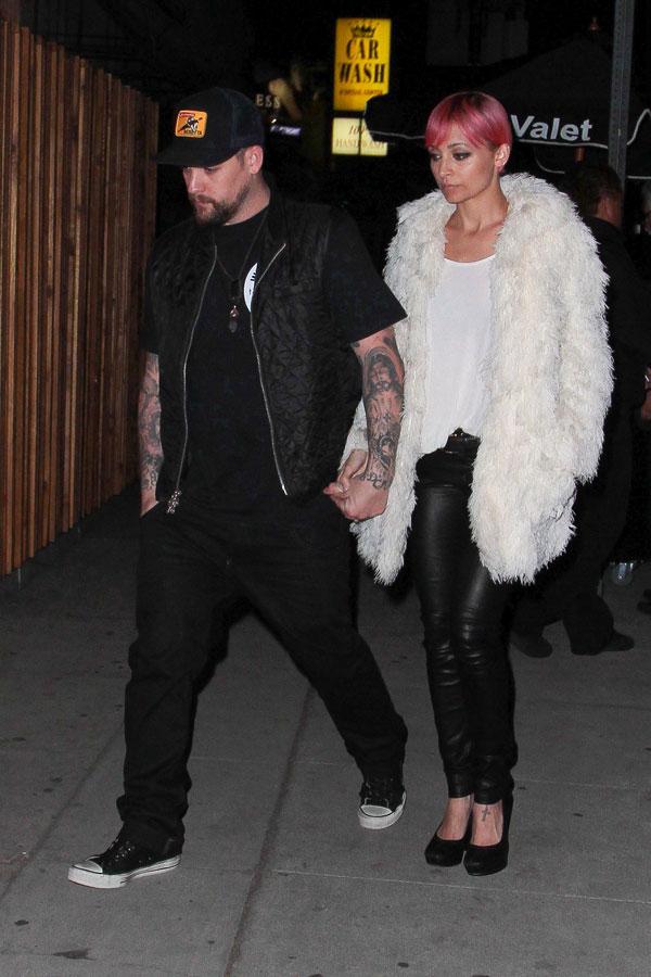 Nicole Richie Joel Madden Divorce Rumors Moving Trucks