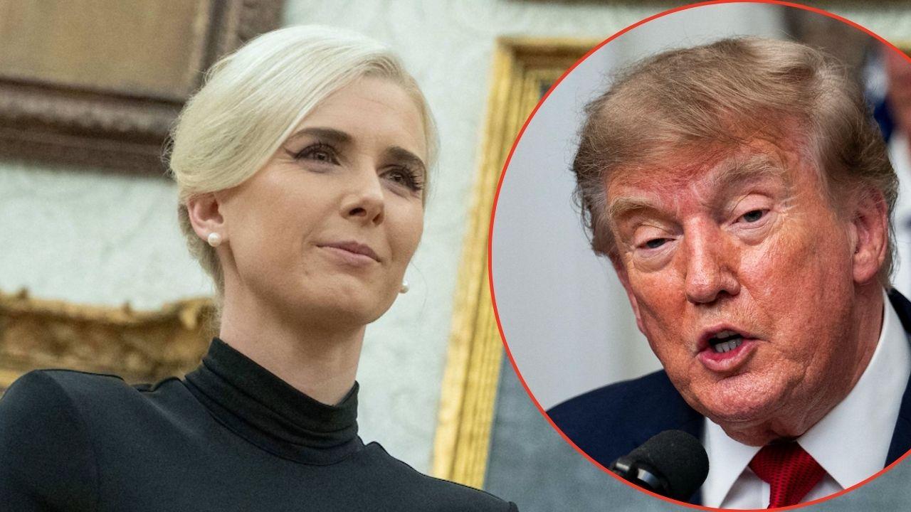 Photo of Natalie Harp, Donald Trump