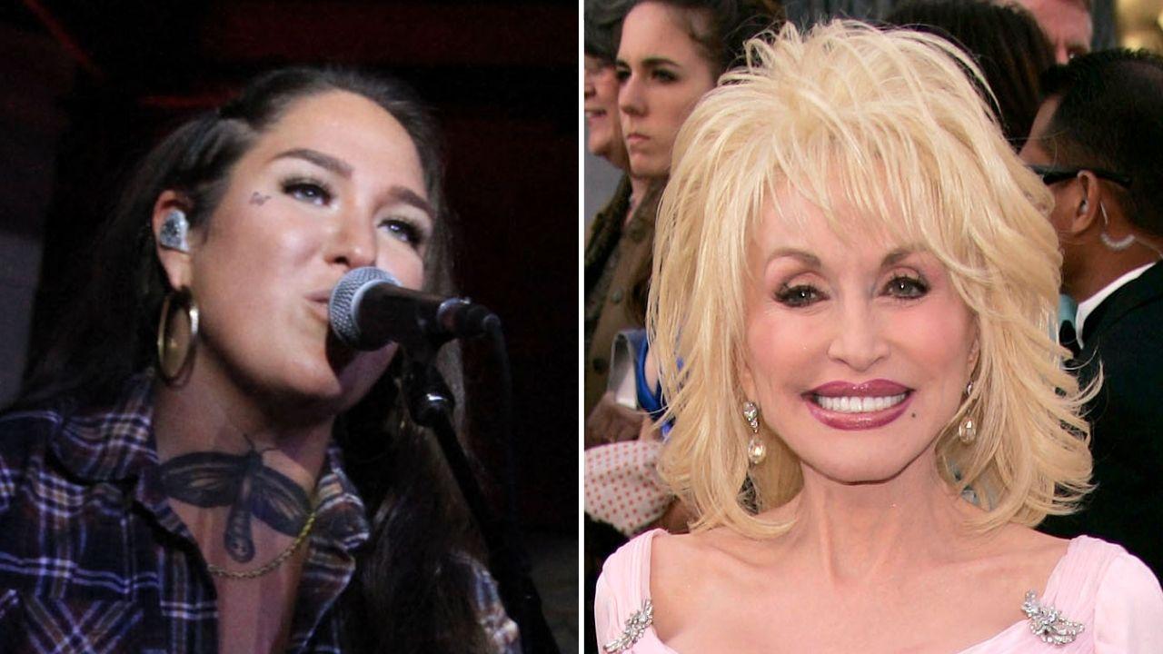 picture of Allie Colleen and Dolly Parton