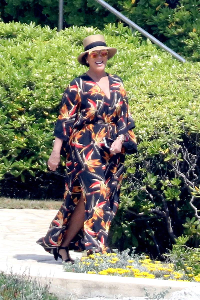 Kris Jenner Weight Gain Cannes Vacation