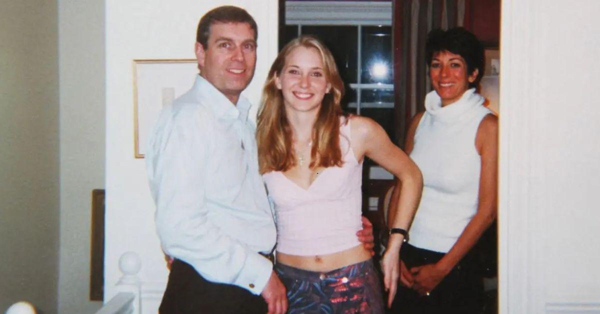 Photo of Prince Andrew and Virginia Giuffre